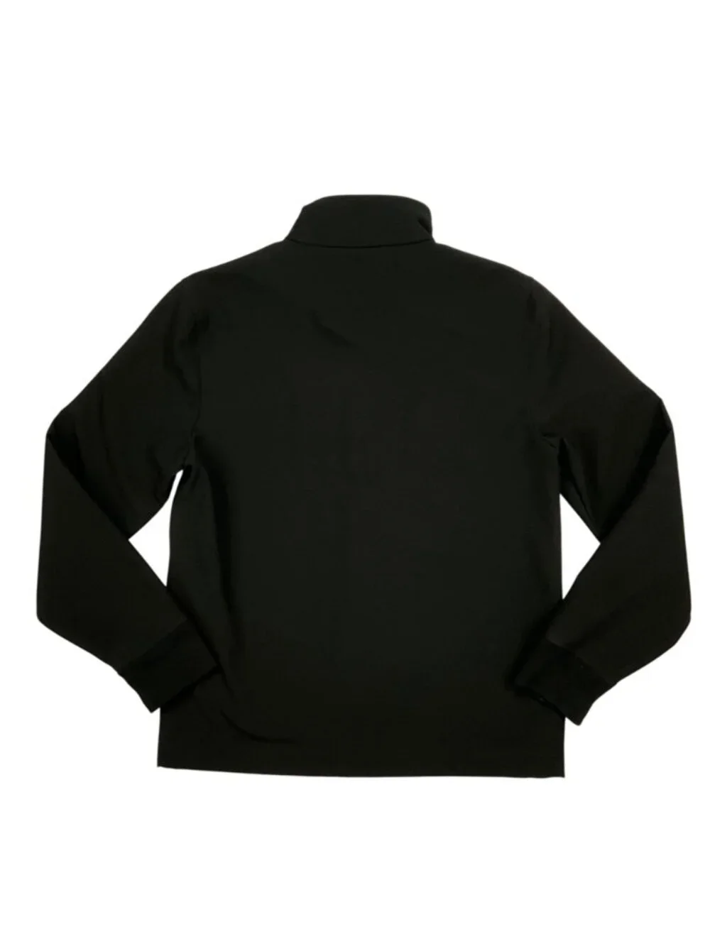 Banana Republic Softshell Jacket S Black Mockneck Preppy Fall Fashion